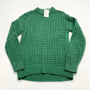 LEGO x‎ Target Popcorn Bobble Knit Sweater Womens Size XS Green Crewneck Limited thumbnail 1
