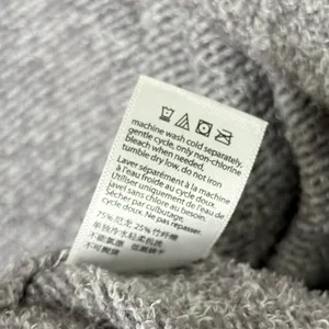 Barefoot Dreams CozyChic Lite Circle Cardi Cardigan Sweater Grey Large/XL thumbnail 8
