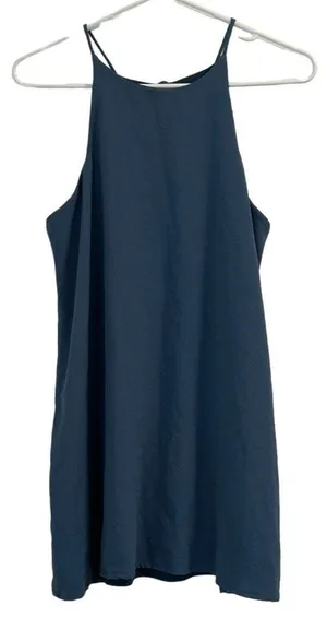 Anthropologie The Impeccable Pig Womens Size Medium Blue Top Preppy Lightweight‎ thumbnail 1