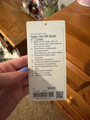 Lululemon Hotty Hot Shorts 4” thumbnail 5