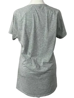 Gymshark Vital Seamless Athletic Short Sleeve Logo T-Shirt Gray Medium thumbnail 2