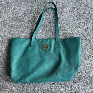 Michael Kors Tote Bag Teal‎ Gold thumbnail 1