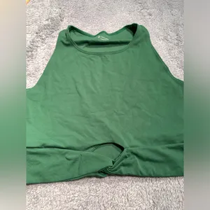 Aerie offline real me xtra Green Women's Tank Top large thumbnail 3