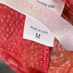 Victoria's Secret Babydoll Dress Womens M Red Sexy Sheer Lace Snakeskin Lingerie thumbnail 4