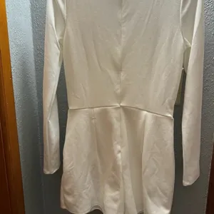 Lulu's Cream Long Sleeve Wrap Dress thumbnail 2