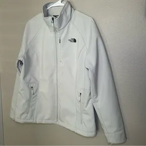 The North Face Apex Bionic Gray Full Zip Jacket With Pockets Women’s Size XL thumbnail 4