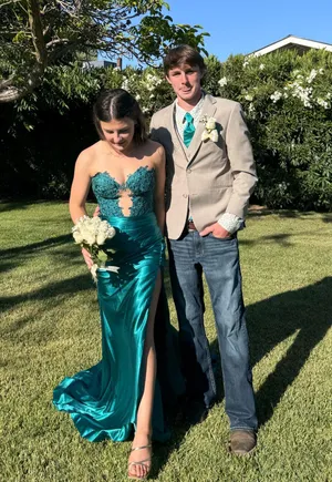Prom dress Blue Size XS thumbnail 2