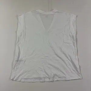 FRAME Tank Top Womens L White V-Neck Sleeveless Organic Pima Cotton Jersey thumbnail 6