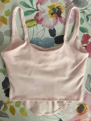 PINK Victoria's Secret Light Pink Tank Top thumbnail 3