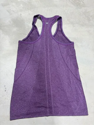 Lululemon swiftly tech purple Racerback tank top thumbnail 5