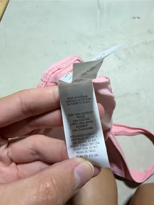 Aerie Soft Pink Women's scoop swim top bikini medium thumbnail 7