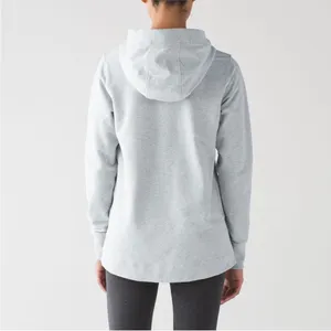 Lululemon Split Pullover Hoodie Heathered Light Gray thumbnail 2