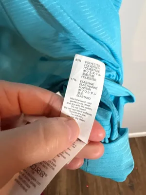 🔆 NWT GapFit blue striped athletic tank thumbnail 5