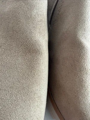 Dr. Scholl's Nice Day Now Women's Suede Slip-On Loafer in Taupe thumbnail 12