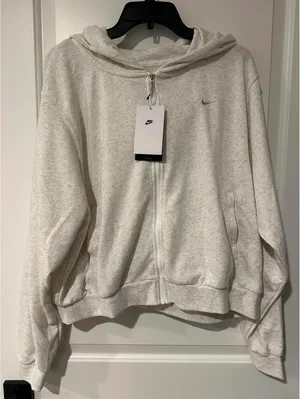 Nike Sportswear Chill Terry Loose Full-Zip French Terry Hoodie NWT Large thumbnail 6
