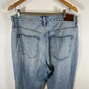Madewell The Curvy Perfect Vintage Jean‎ Light Wash High Rise Tapered Denim 32 thumbnail 8