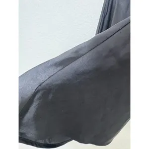 Zara Black Satin Cowl Neck Mini Dress Size Small Strappy Back 7901/338 Cocktail thumbnail 12