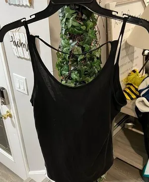 Women’s Black Small Tank Top thumbnail 1
