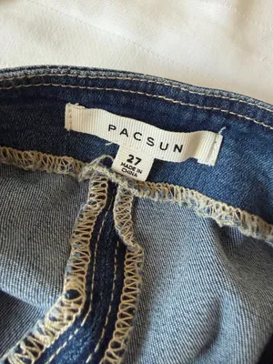 PACSUN Jean Mini Skirt Size 27 thumbnail 3