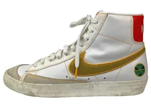 Nike Blazer Mid 77 Vintage Rayguns Womens White Lace Up Sneakers Shoes Size 10 thumbnail 1