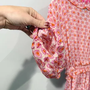 Taj by Sabrina Ilias Pink Dress Size L thumbnail 7