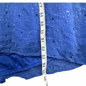 Mon Cheri Vintage Embellished Evening Gown Blue Size 12 Formal Dress‎ Wedding thumbnail 14