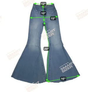 Free People Just Float On Super Flare Mid Rise Jeans Sea Mist Light Wash Size 24 thumbnail 3