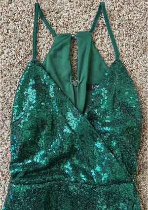 Lulus Green Sequin Dress thumbnail 4