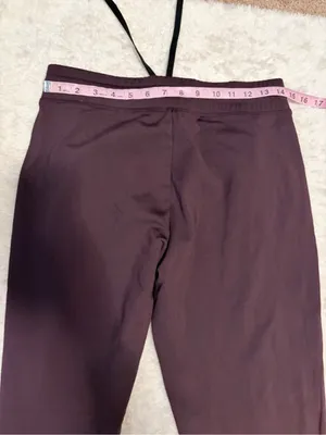 32 degrees small Women's Burgundy Drawstring Joggers thumbnail 3