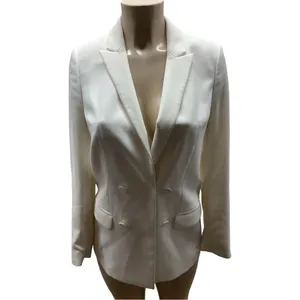 Express Size Small Cream Double Button Blazer Jacket. Preloved thumbnail 3