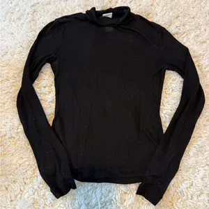 H&M Black Long Sleeve Turtleneck Tee thumbnail 1