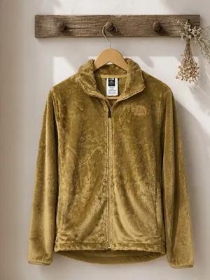 The North Face Gold Plush Full-Zip Teddy Jacket thumbnail 3