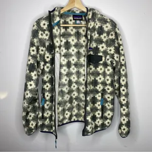Patagonia Synchilla Fleece Jacket Women Medium Southwestern Aztec Print Full Zip thumbnail 6