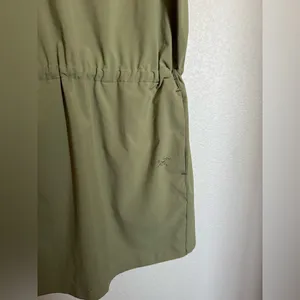 Arcteryx Contenta Dress Sleeveless‎ Size Medium Moss Green UPF 40 Sporty Outdoor thumbnail 2