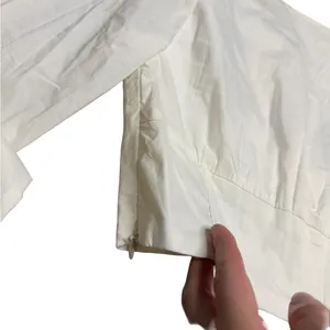 ✨Meshki Zahara Corset Shirt White‎ Long Sleeve Crop Top NWT XS✨ thumbnail 3