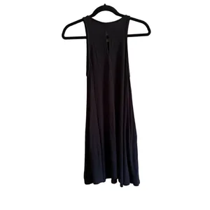 Lulu’s black stretchy knit sleeveless dress sz M‎ thumbnail 2