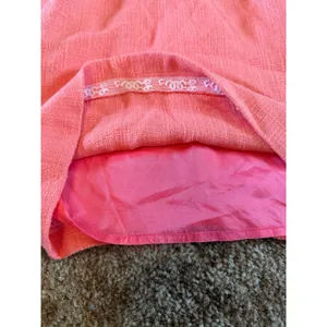 Lilly Pulitzer Bibi Strapless Corset Mini Dress in Ginger Pink Textured Barbie thumbnail 3