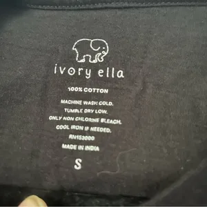 Ivory Ella Long sleeve pocket T-shirt pumpkin dog size small thumbnail 5
