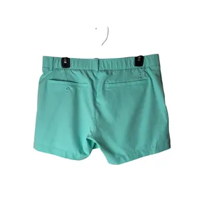 Under Armour Shorts Women 12 Turquoise HeatGear Fitted Athleisure Golf Gorpcore thumbnail 3