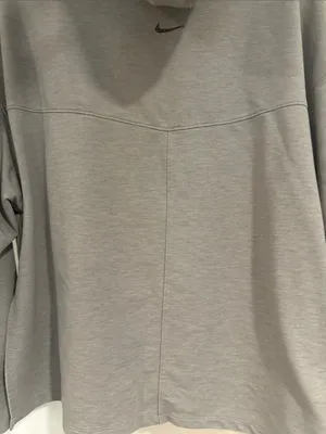 Nike Light Gray Women's Pullover Hoodie thumbnail 9