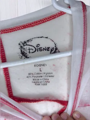 DISNEY Mickey Mouse Poses White & Red Contrast Stitch Long Sleeve Shirt thumbnail 6