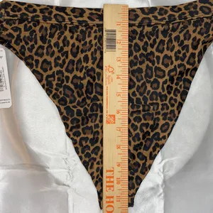Dippin' Daisy's Women’s Animal Print Ultra High Waist Bikini Bottoms Size Medium thumbnail 5