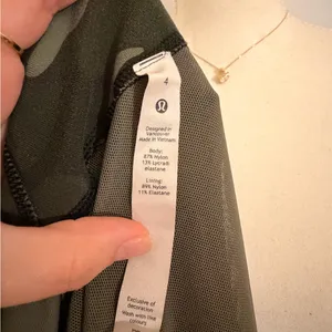 lululemon athletica Green Camouflage Define Jacket thumbnail 6