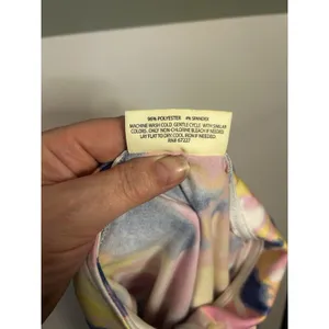 Bobbie Brooks XL Colorful Abstract Half Zip Pullover Stretch Women’s Top Lounge thumbnail 6