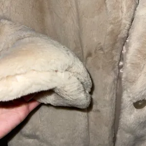 Abercrombie Faux Fur Long-Length Coat A&F XS thumbnail 7