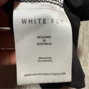 White Fox Boutique Double Life Tee SZ:S thumbnail 6