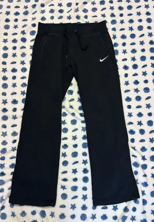 Nike Wideleg Sweat Pants Black thumbnail 1