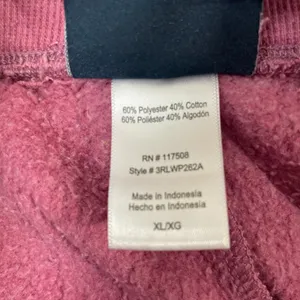 Reebok Joggers Women XL Pink Lounge Athletic Sportswear Pull On Drawstring thumbnail 4