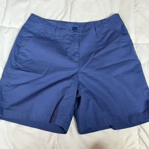 Talbots Shorts Women's‎ Size 2 Blue Stretch Casual A1-0026 thumbnail 1