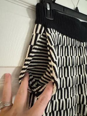 Show Me Your Mumu Samson Lounge Pants Metro Geo Knit thumbnail 5